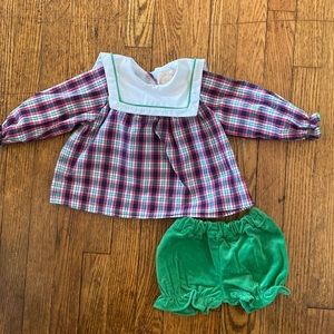 Beaufort Bonnet Christmas Plaid Two Piece Outfit